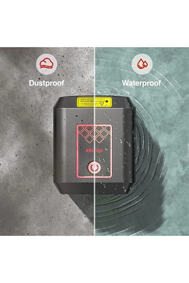 KBL90G 30 Metre Profesyonel Yatay ve Dikey Otomatik Hizalamalı Yeşil Çapraz Çizgi Lazer Distoma